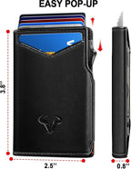 BULLIANT Men Wallet Gift Boxed, Slim Front Pocket Wallet Money Clip Card Holder - Image 2