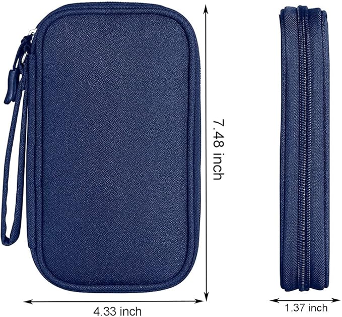 Electronic Organizer Cable Bag, Electronics Accessories Carry Cases Portable - Image 2