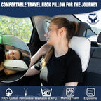 Travel & Camping Comfortable Memory Foam Pillow – Easy to Carry Portable Bag – - Image 2