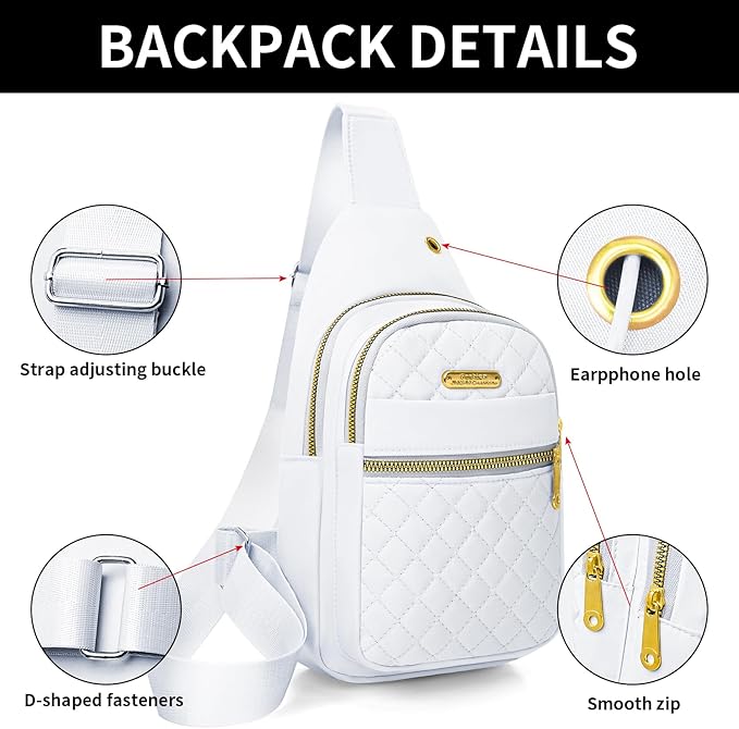 Small Sling Bag For Women Men Casual Crossbody Sling Backpack - Image 5