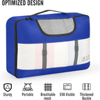 Veken 10 Set Packing Cubes for Travel Essential, Suitcase Organizer Bags in 4 - Image 4