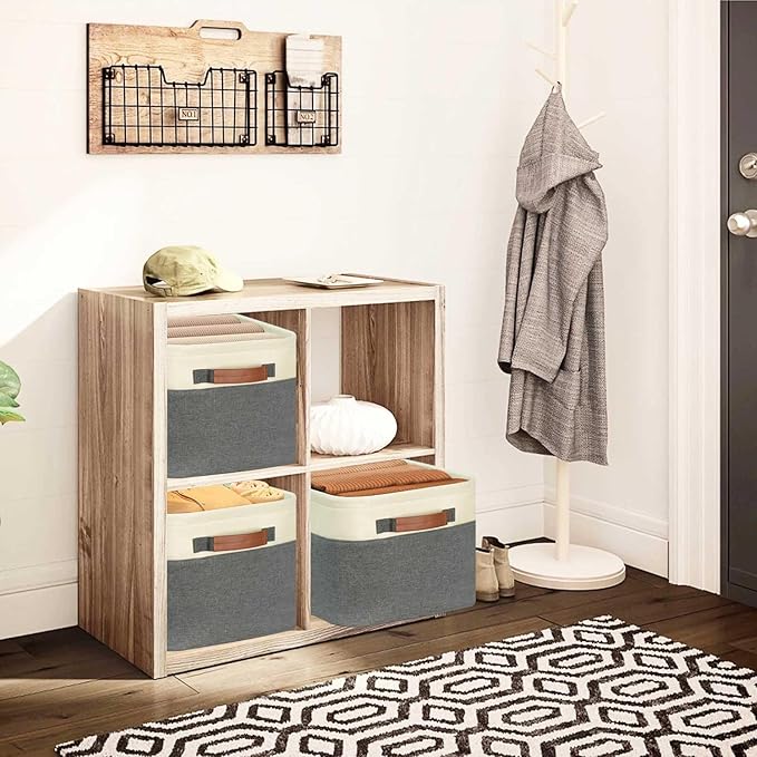 GhvyenntteS Large Fabric Storage Baskets - Image 8