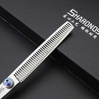 6/7/8/9 Inches Professional Hairdressing Scissors Set,Stainless Steel Hairdressing Scissors for Women & Men… (6 inch 4PC)