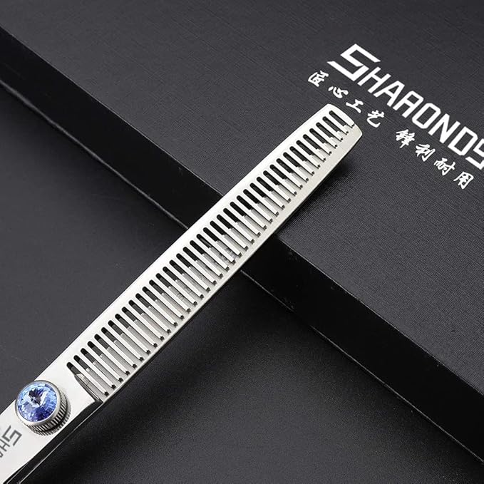 6/7/8/9 Inches Professional Hairdressing Scissors Set,Stainless Steel Hairdressing Scissors for Women & Men… (6 inch 4PC)