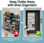 Over the Door Shoe Organizer - Image 7