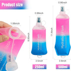 AXEN Soft Flask TPU Foldable Running Hydration Flask, Soft Collapsible Water - Image 2