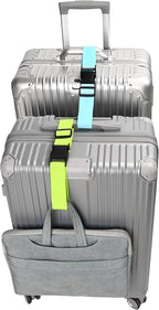 2Pack Luggage Straps for Suitcases, Travel Connector for Carry On Bag, Add Bag - Image 6