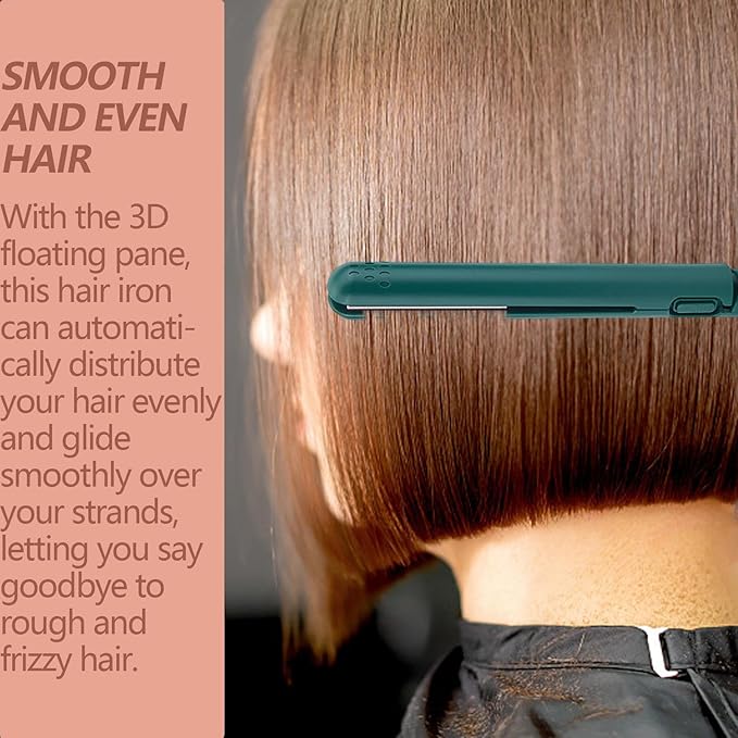 Shakven Curler Dual-Purpose Curling | 2 in 1 Wavy Hair Straightener,USB Rechargeable Hair Curler,Hair Rollers Styling Tools & Appliances for Hair