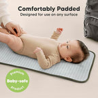 KeaBabies Portable Diaper Changing Pad, Easy Wipe Clean - Image 5