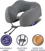 napfun Travel Pillow, 100% Pure Memory Foam Neck Pillows - Image 3