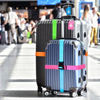 Weewooday 8 Pcs Luggage Straps Suitcase Tags Set - Image 6