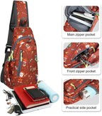 TITECOUGO Small Sling Bag, Lightweight Crossbody Backpack - Image 2