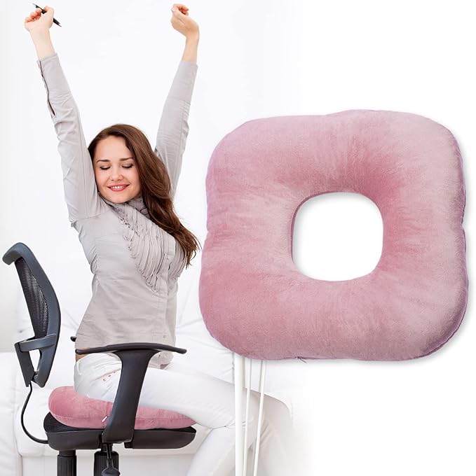 Stuffed Donut Pillow Seat Cushion | by Vinban