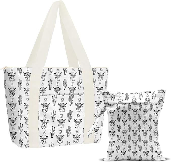 Beach Bags Wet Bag for Swimsuit Tote Bag for Friends Travel Gifts, Aloha Bags by zcyxuuw