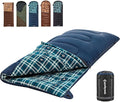 KingCamp Sleeping Bag for Adults, Cold Weather & Warm XL Big and Tall Flannel by KingCamp