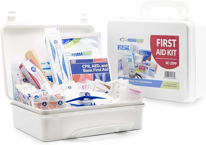 Primacare 25 Person Medium Emergency Preparedness First Aid Kit by Primacare