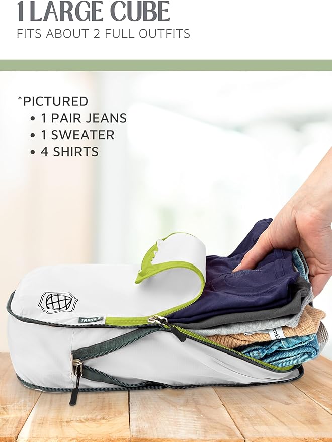 Compression Packing Cubes Set for Travel - Image 5