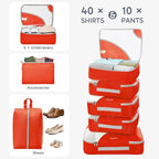 ALL INCLUDED 10 Set Sturdy Packing Cubes - Image 4