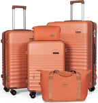 Luggage Sets 5 Piece, Suitcases by CONCEPTEN