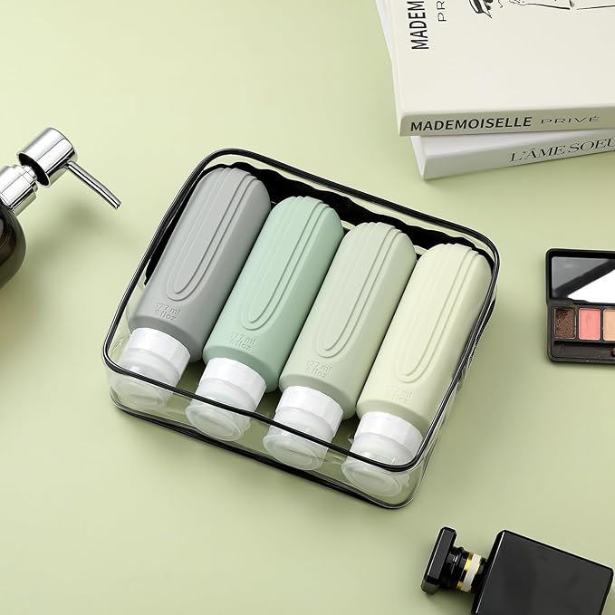 Travel Bottles for Toiletries, Large 6oz Oversize Containers, BPA Free Leak - Image 7