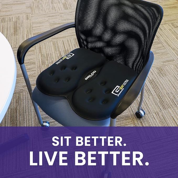 GSeat Ultra Orthopedic Gel and Foam Seat Cushion – - Image 7