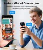 AI Translation Earbuds Real Time 164 Languages Translator Ear Buds Audifonos - Image 3