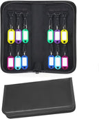Portable Zippered Key Organizer, Fireproof & Waterproof Key Case by Ordlv