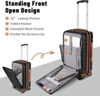 22×14×9 Airline Approved Carry On Expandable Luggage - Image 5