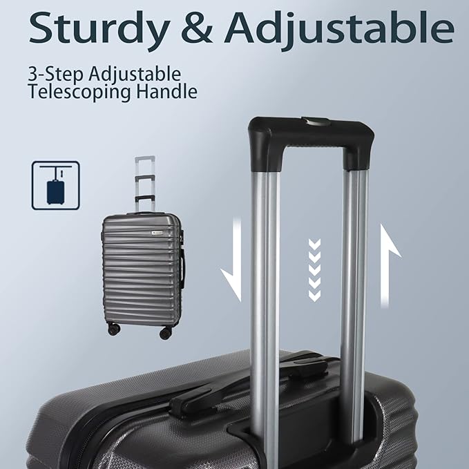 Luggage Sets 3 Piece-Suitcase Set- Luggage - Image 5
