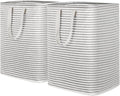 Lifewit 2 Pack Laundry Hamper Large Collapsible Laundry Baskets, Freestanding by Lifewit