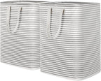 Lifewit 2 Pack Laundry Hamper Large Collapsible Laundry Baskets, Freestanding by Lifewit