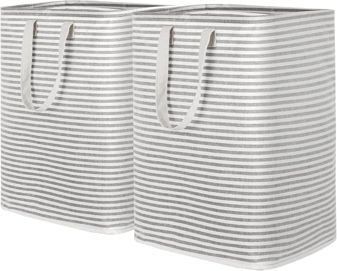 Lifewit 2 Pack Laundry Hamper Large Collapsible Laundry Baskets, Freestanding by Lifewit