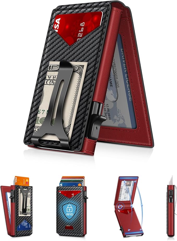 Wallet for Men RFID Wallet by GHUKY