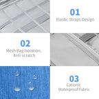 Electronics Travel Organizer, Portable Waterproof Electronic Travel Storage Bag - Image 4