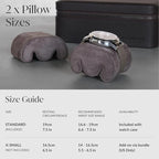 TAWBURY 3 Watch Case Top-Grain Genuine Leather Travel Case Roll - Image 6