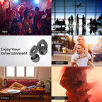 2 Pairs of Earplugs for Sleeping, Reusable Hearing Protection Earplugs - Image 7