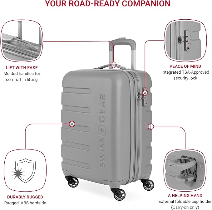 SwissGear 7366 Hardside Expandable Luggage - Image 3