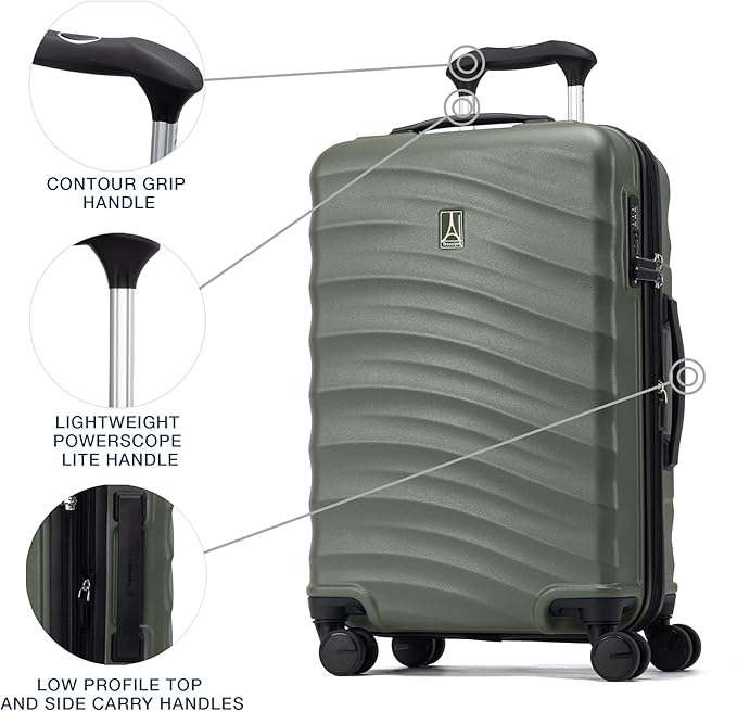 Travelpro Maxlite Air V2 Hardside Expandable Carry on Luggage, 8 Spinner Wheels - Image 2