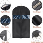 Univivi Garment Bag Suit Bag for Storage and Travel 43 inches, Lightweight - Image 3