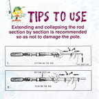 Kids Fishing Pole, Telescopic Fishing Rod, Toddler Collapsible Fishing Rod and - Image 6