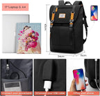 17" Laptop Backpack College Bookbag High School Backpack - Image 6