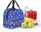 American Gnome Patriotic Lunch Box 4th of July Memorial Day Lunch Bag Insulated - Image 4