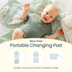 Tiny Twinkle Portable Diaper Changing Pad-Foldable Waterproof Changing - Image 4