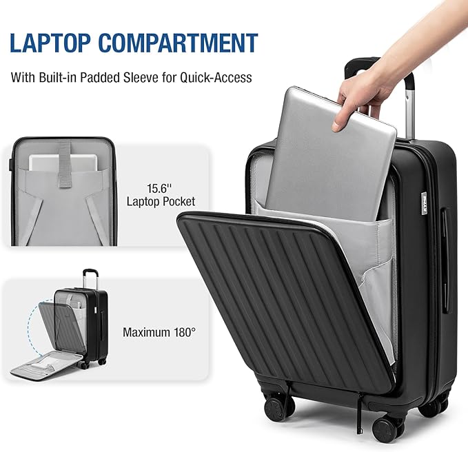 KYME 22-Inch Hardside Suitcase - Image 2