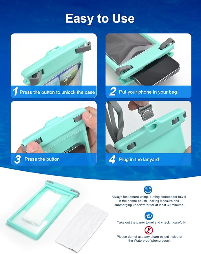 wellhouse Waterproof Phone Pouch, Waterproof Phone Case - Image 6