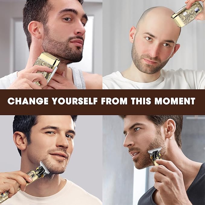 Foil Shavers for Men Electric Razor, Clippers and Trimmer for Men with LED Display, Waterproof