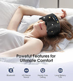 MUSICOZY Mulberry Silk Bluetooth Sleep Mask - Image 2
