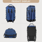 CONTAIL 86L Foldable Wheeled Duffel Backpack - Image 9
