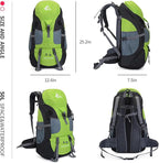 Bseash 50L Hiking Backpack, Water Resistant Lightweight Outdoor Sport Daypack - Image 2