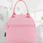 FlowFly Lunch Bag for Women Insulated Lunch Box Corduroy Lunch Tote Cooler for - Image 7